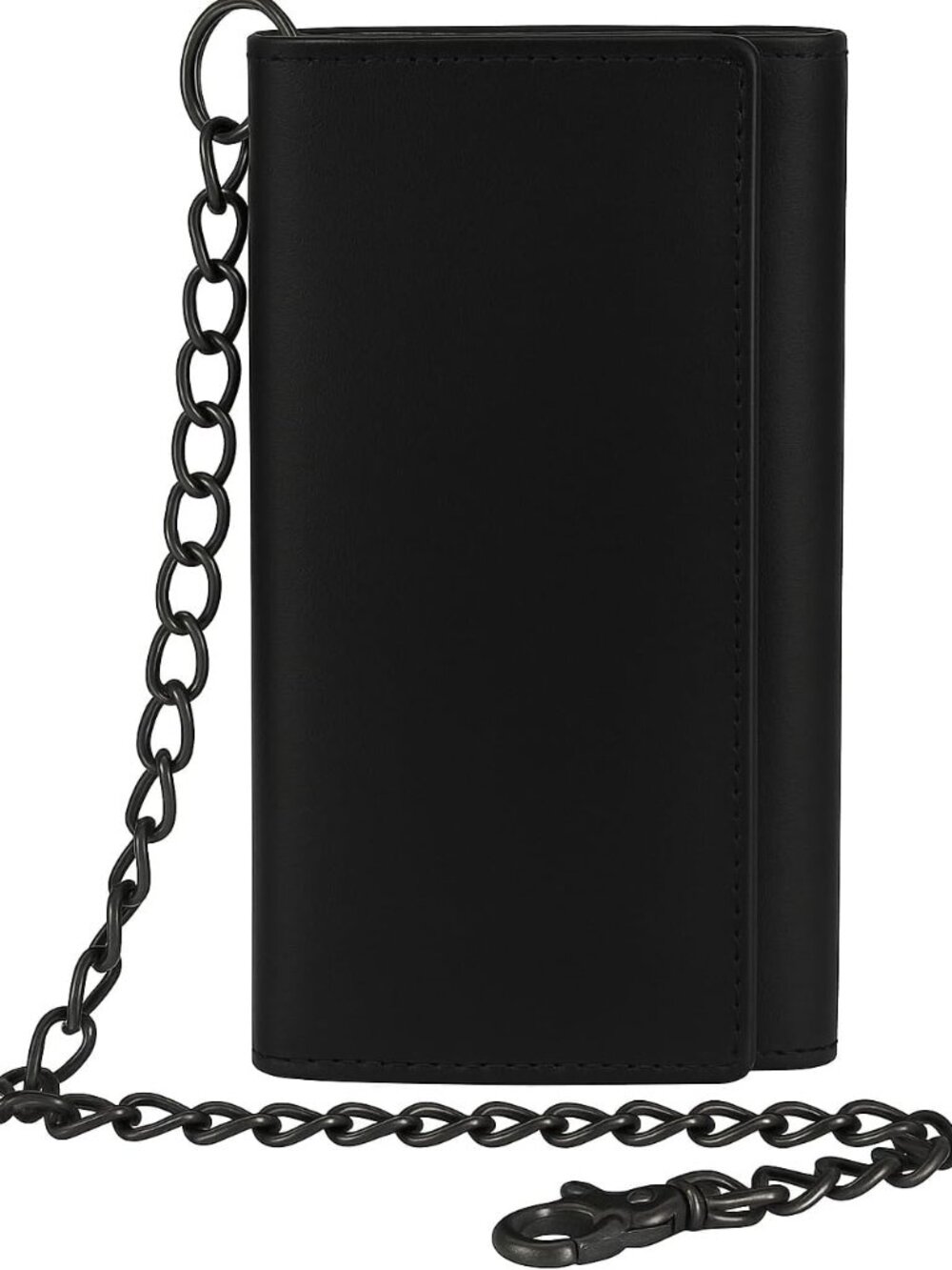 CAZORO USA Motorcycle Chain Wallet for Men – 100% Natural Genuine Leather, Long